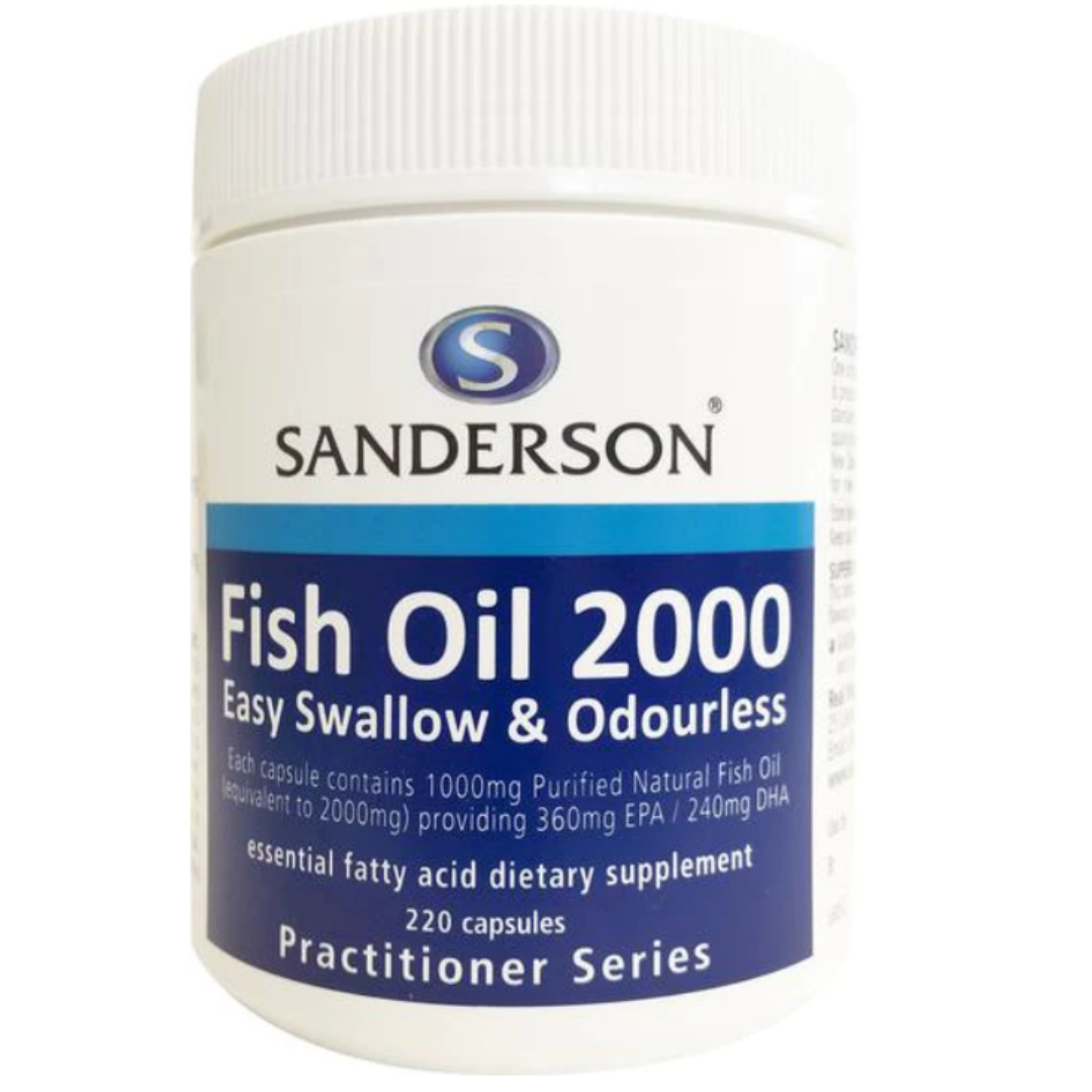 Sanderson Fish Oil 2000 220's