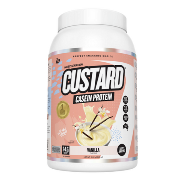 Muscle Nation Custard Casein Protein