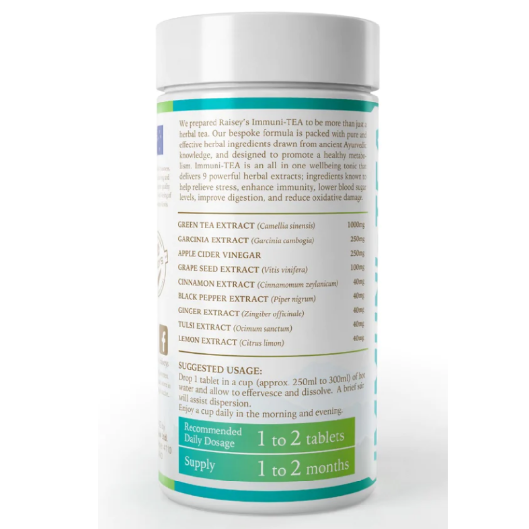 Raisey's Immuni-Tea Green Tablets