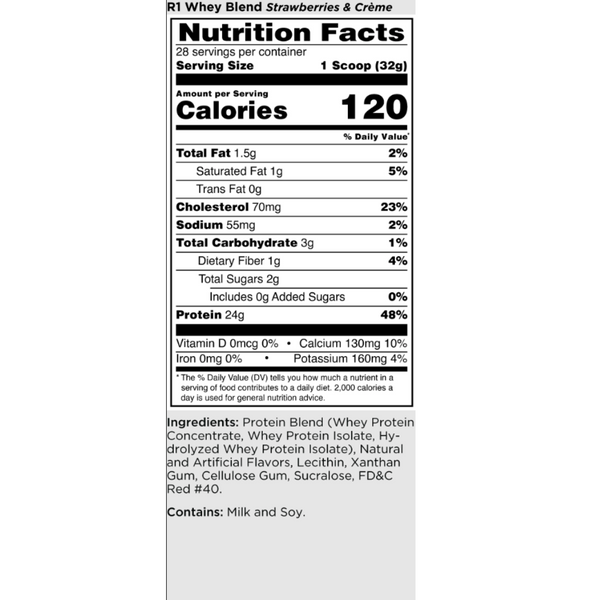 Rule 1 Whey 10lb