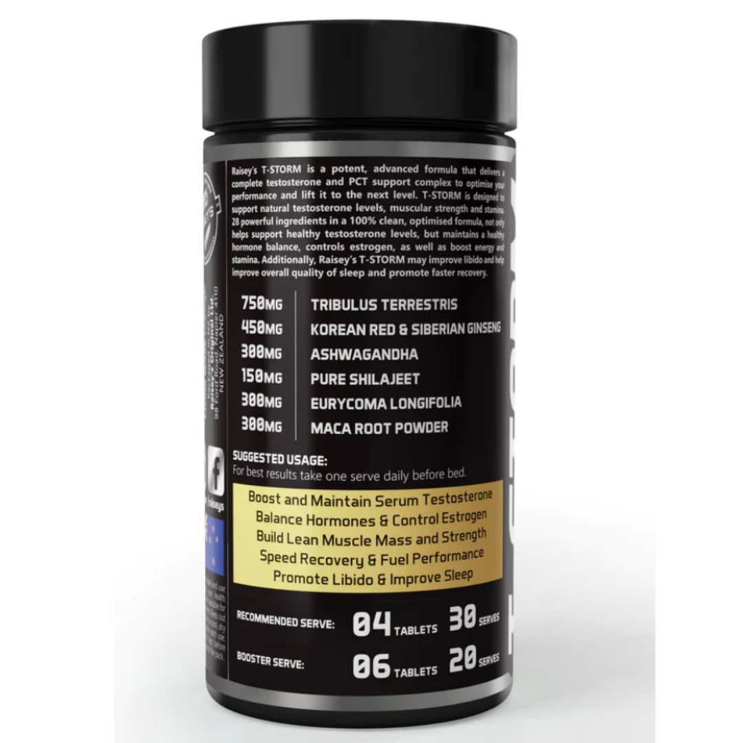Raisey's T-Storm Testosterone Booster