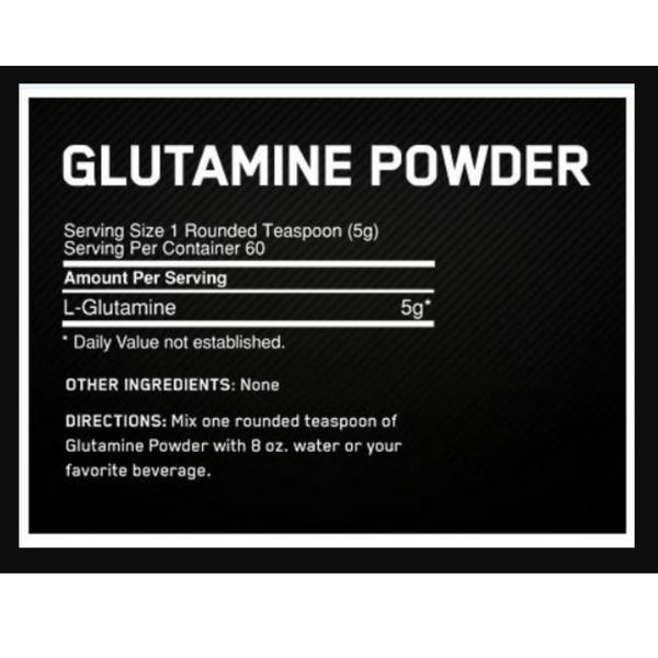 Optimum Nutrition Glutamine Powder 300g