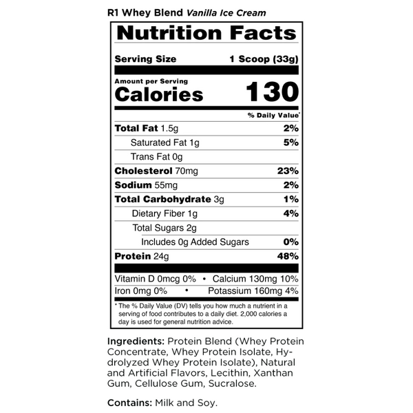 Rule 1 Whey Blend 5 lb