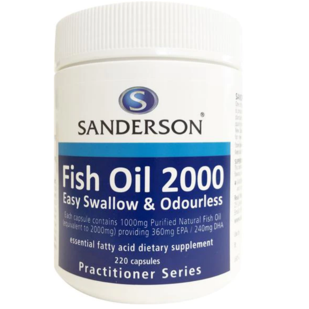 Sanderson Fish Oil  2000 220's