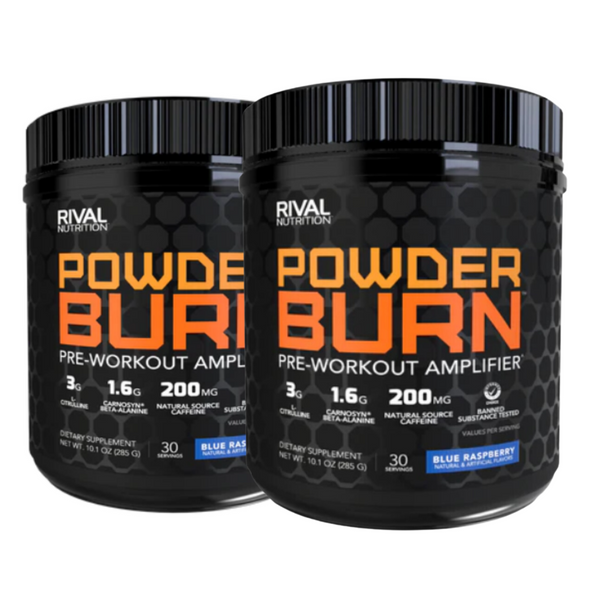 Rival Nutrition Powder Burn Pre Workout - BUY 1 GET 1 50% OFF