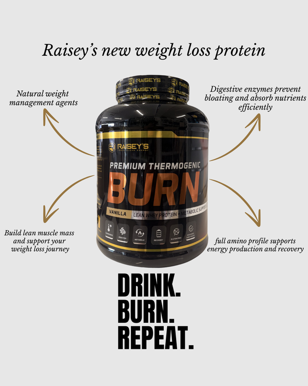 Raiseys Burn Thermogenic Whey 2kg