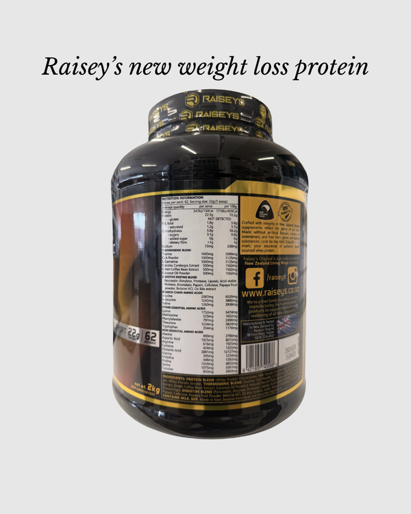 Raiseys Burn Thermogenic Whey 2kg