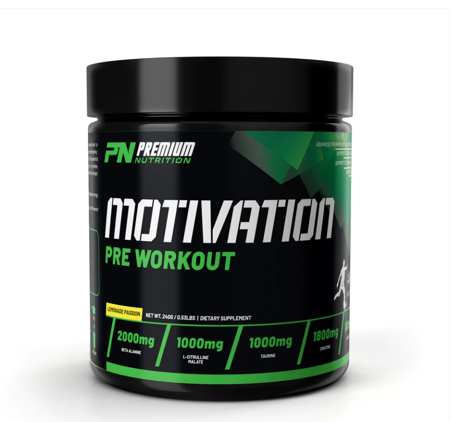 Premium Nutrition Motivation Pre Workout 240g