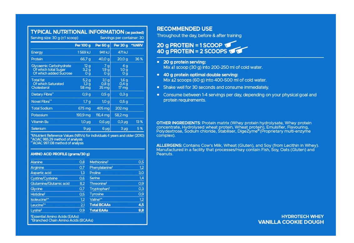 USN HYDROTECH WHEY PROTEIN